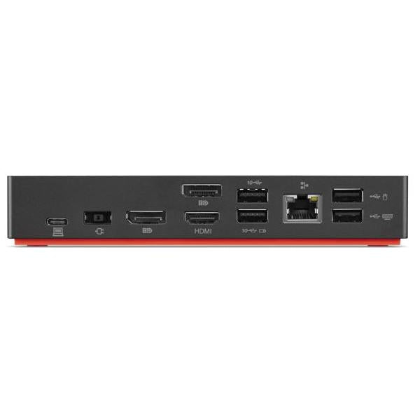 Lenovo 40AS0090EU replicatore di porte e docking station per notebook Cablato USB 3.2 Gen 1 (3.1 Gen 1) Type-C Nero - Disponibile in 6-7 giorni lavorativi