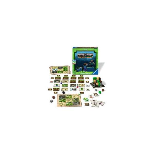Gioco da tavolo RAVENSBURGER Minecraft Builders & Biomes (gioco base) - Disponibile in 2/3 giorni lavorativi