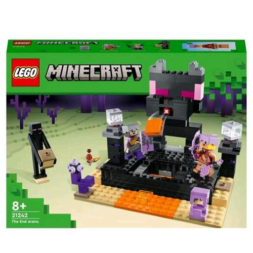 LEGO MINECRAFT THE END ARENA PLAYSET DA BATTAGLIA CON LAVA E PERSONAGGI - Disponibile in 3-4 giorni lavorativi