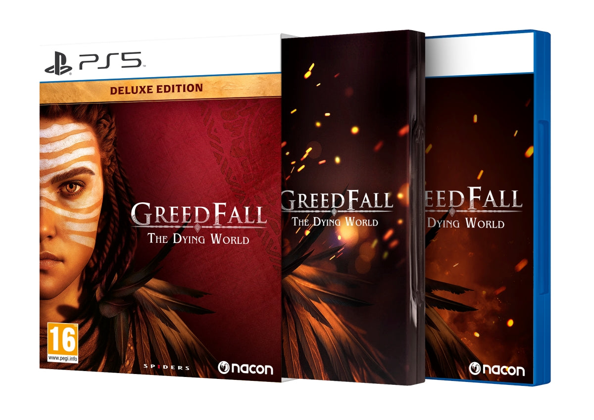PS5 Greedfall: The Dying World Deluxe Steelcase Ed - Data di uscita: 19-03-2026
