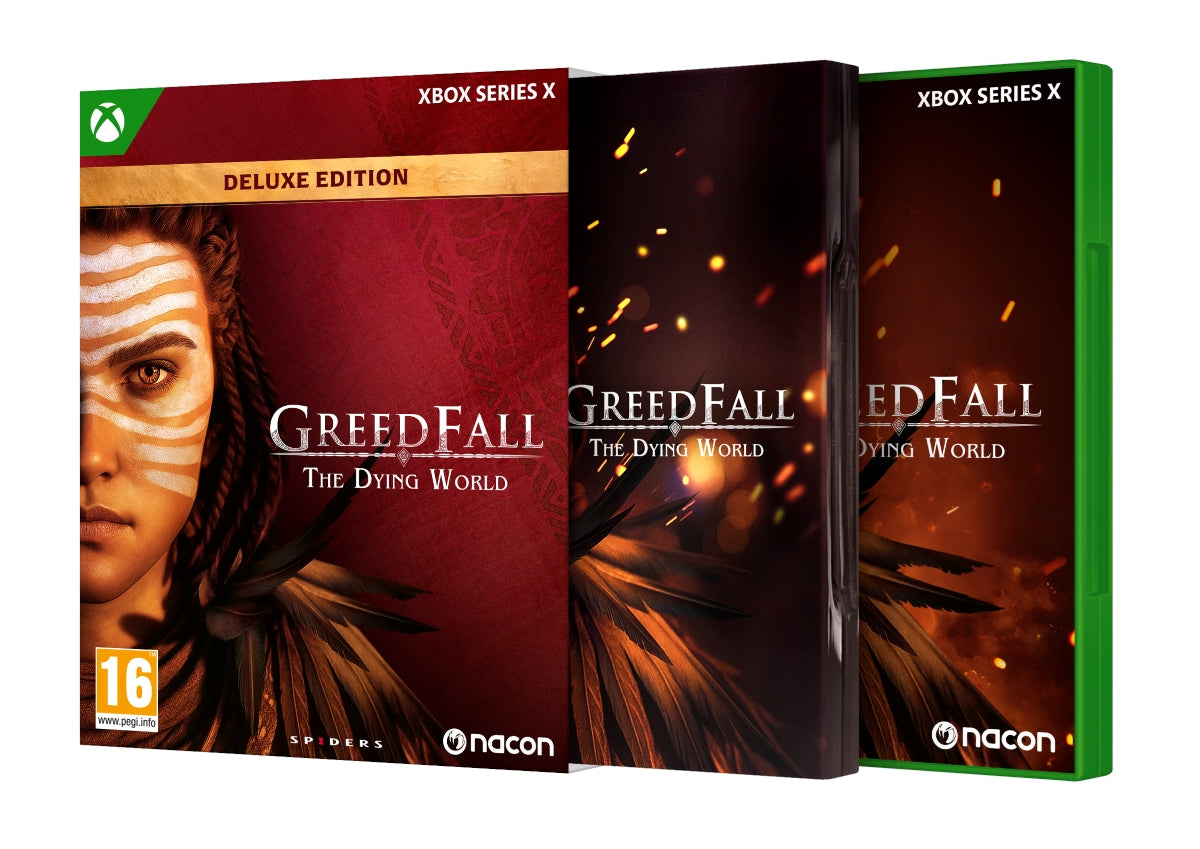 Xbox Series X Greedfall: The Dying World Deluxe Steelcase Ed - Data di uscita: 19-03-2026