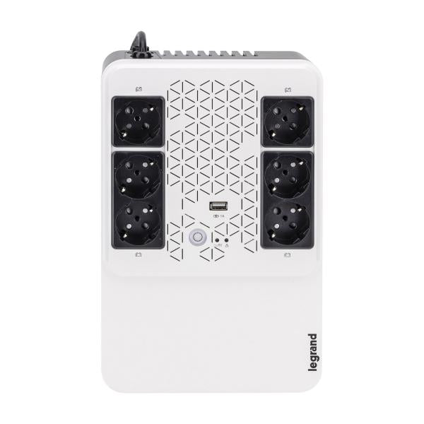 UPS LEGRAND KEOR MULTIPLUG GR800 800VA CON PRESE STANDARD TEDESCO - Disponibile in 3-4 giorni lavorativi