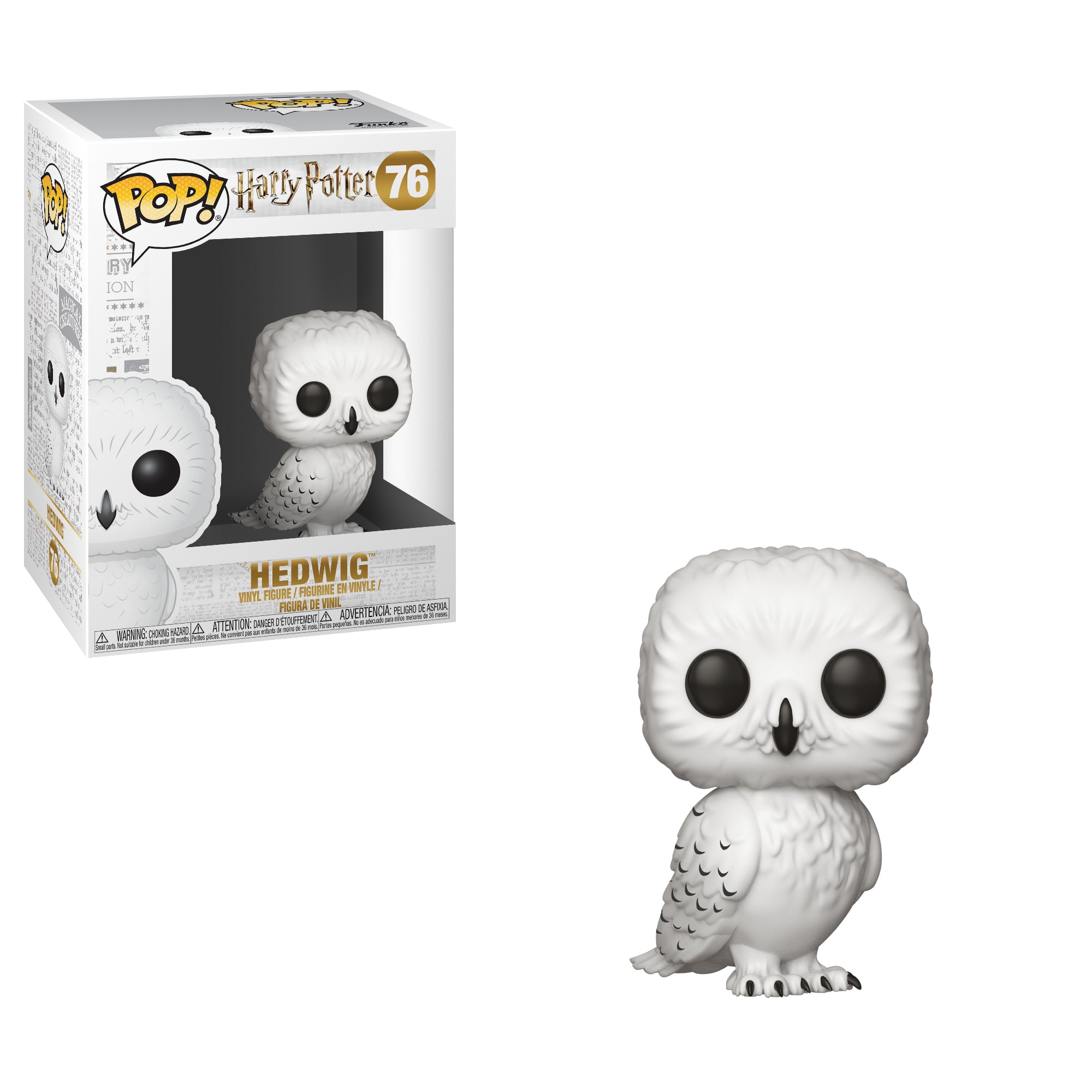 Funko Pop! FUNKO POP Harry Potter - 76 Hedwig 9 cm - Disponibile in 2/3 giorni lavorativi