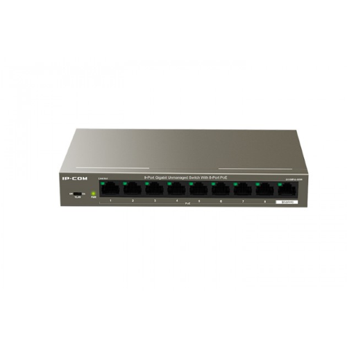 Switch 9 porte Gbit con 8 porte PoE+ IP-COM IC-G1109P-8-102W - Disponibile in 3-4 giorni lavorativi