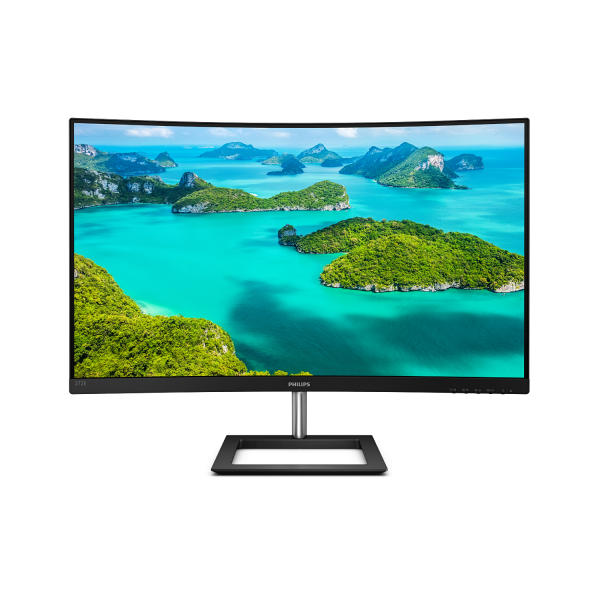 Monitor Gaming MONITOR PHILIPS 27IPS FHD CURVO DP VGA HDMI 272E1CA GAMING - Disponibile in 3-4 giorni lavorativi