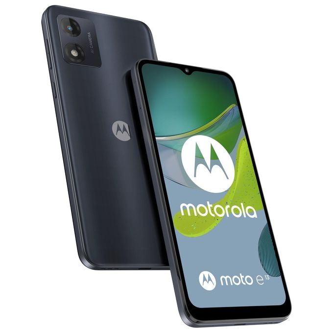 Smartphone nuovo Motorola Moto e13 8Gb 128Gb 6.5'' Dual Sim Cosmic Black - Disponibile in 3-4 giorni lavorativi