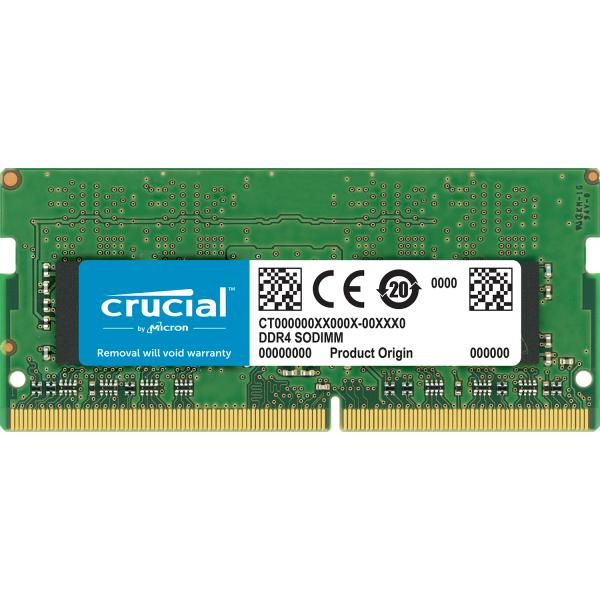 Crucial - DDR4 - modulo - 8 GB - SO DIMM 260-pin - 2666 MHz / PC4-21300 - CL17 - 1.2 V - senza buffer - non ECC - per Apple iMac (inizio 2019), Mac mini (fine 2018) - Disponibile in 3-4 giorni lavorativi