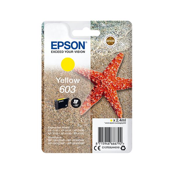 Cartuccia d'inchiostro EPSON Singlepack 603 - giallo - Disponibile in 3-4 giorni lavorativi