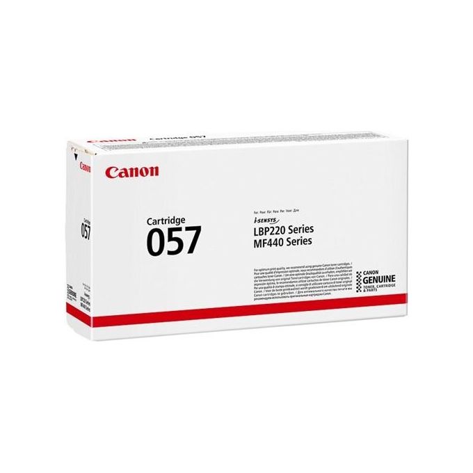 Canon 057 Toner Originale Nero - Disponibile in 3-4 giorni lavorativi