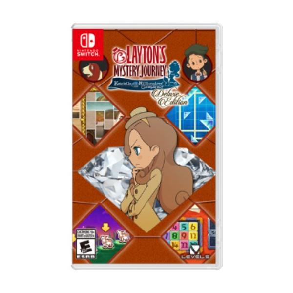 Switch Layton's Mystery Journey: Katrielle e il Complotto dei Milionari - Deluxe Edition - Disponibile in 2/3 giorni lavorativi