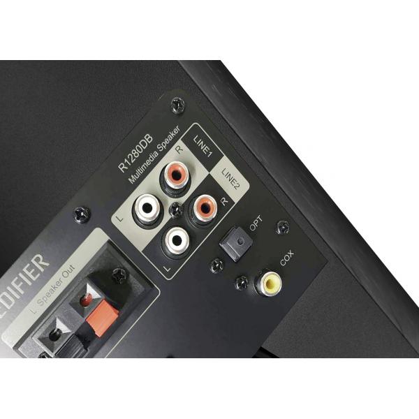 Edifier R1280DB Coppia Diffusori da Scaffale Azionati Via Bluetooth 42W Nero - Disponibile in 3-4 giorni lavorativi