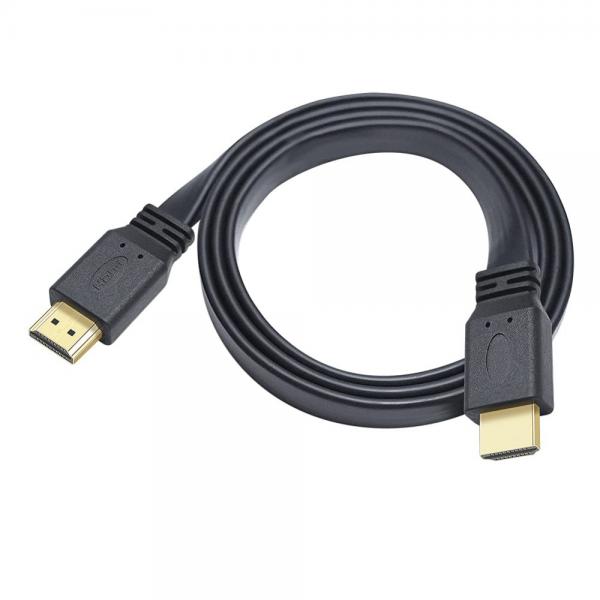 Techly Cavo Hdmi 2.0 High Speed con Ethernet A-A M-M Piatto 0.5mt - Disponibile in 3-4 giorni lavorativi