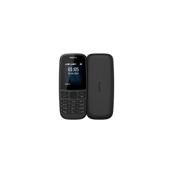 CELLULARE NOKIA 105 2019 DUAL SIM BLACK ITALIA 16KIGB01A08 - Disponibile in 3-4 giorni lavorativi