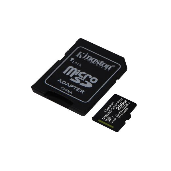 Scheda Micro SD Kingston SDCS2/256GB 256 GB - Disponibile in 3-4 giorni lavorativi