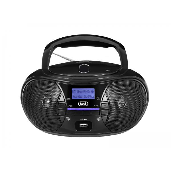 Trevi CMP 581 DAB Stereo Portatile con Radio DAB Usb Cd Mp3 - Disponibile in 3-4 giorni lavorativi