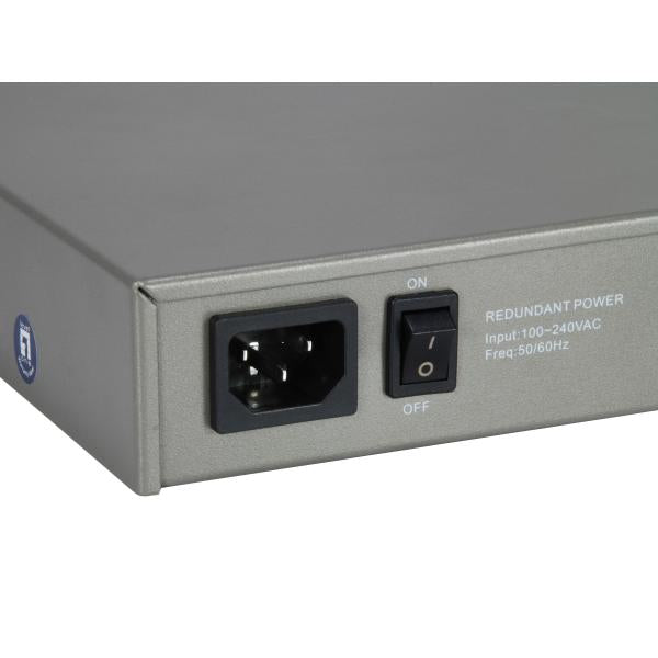LevelOne GTL-2091 Gestito L3 Gigabit Ethernet (10/100/1000) Grigio - Disponibile in 6-7 giorni lavorativi