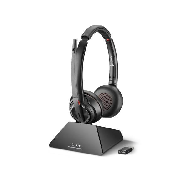 POLY Savi 8220 UC Cuffia Padiglione auricolare Nero - Disponibile in 6-7 giorni lavorativi