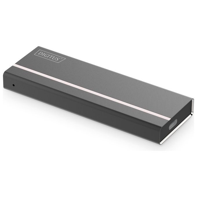 Digitus Alloggiamento Ssd Esterno Usb Type-C 3.1 M.2 Nvme Senza Attrezzi Alloggiamento in Alluminio Key M o Key B+M - Disponibile in 3-4 giorni lavorativi