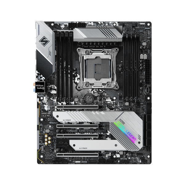 ASROCK MB X299, X299 STEEL LEGEND, LGA 2066, 8DDR4 - Disponibile in 3-4 giorni lavorativi