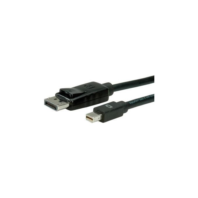 Itb Cavo DisplayPort Standard da Connettore Maschio a Connettore Mini-Maschio 5mt - Disponibile in 3-4 giorni lavorativi
