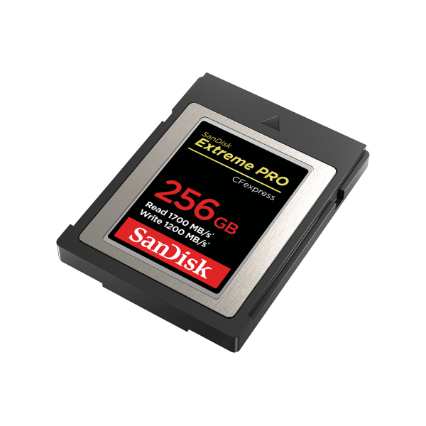 SanDisk Extreme Pro - Scheda di memoria flash - 256 GB - CFexpress - Disponibile in 3-4 giorni lavorativi