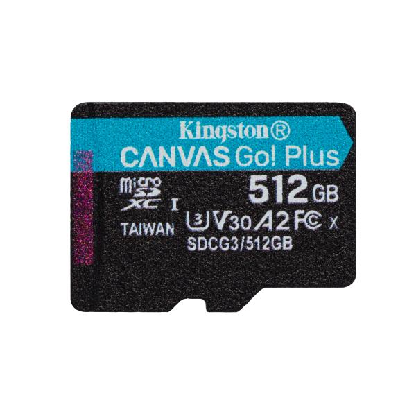 512GB MICROSDXC CANVAS GO PLUS - Disponibile in 3-4 giorni lavorativi