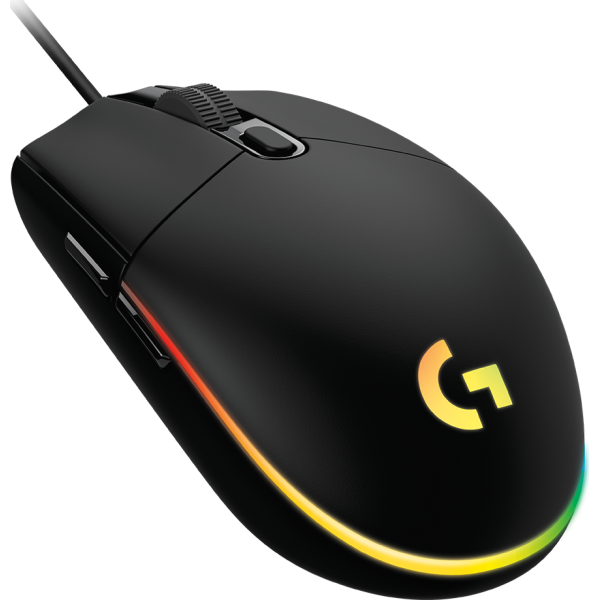 Logitech Gaming Mouse G102 LIGHTSYNC - Mouse - per destrorsi - ottica - 6 pulsanti - cablato - USB - nero - Disponibile in 3-4 giorni lavorativi