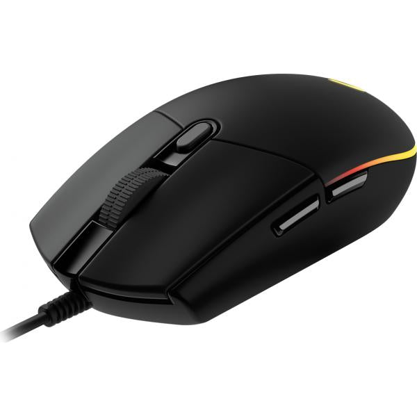 Logitech Gaming Mouse G102 LIGHTSYNC - Mouse - per destrorsi - ottica - 6 pulsanti - cablato - USB - nero - Disponibile in 3-4 giorni lavorativi