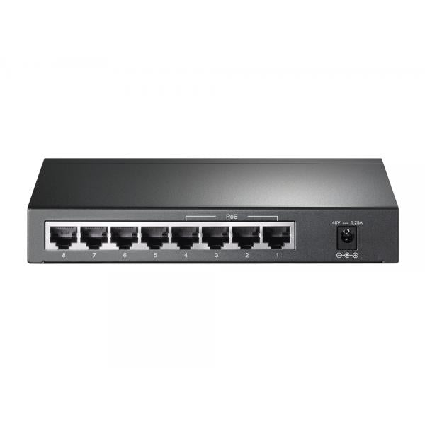 TP-Link Desktop switch 8 porte gigabit 4 porte PoE 55W TL-SG1008P - Disponibile in 3-4 giorni lavorativi
