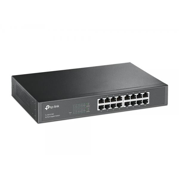 DESKTOP SWITCH 16 PORTE GIGABIT ACCIAIO TP-LINK TL-SG1016D - Disponibile in 3-4 giorni lavorativi