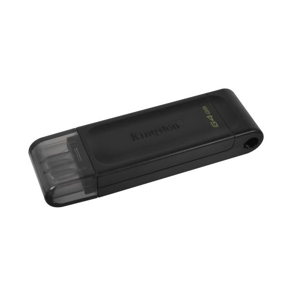 Kingston Pendrive USB-C 3.2 64GB DT70/64GB - Disponibile in 2-3 giorni lavorativi