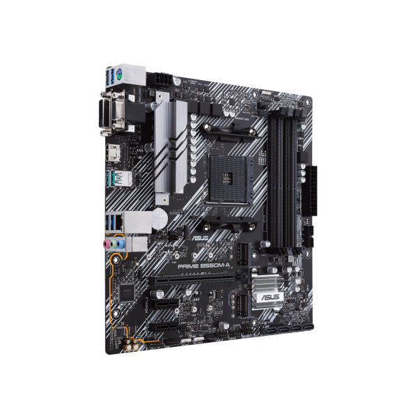 Scheda Madre Asus PRIME B550M-A mATX AM4 AMD AM4 AMD AMD B550 - Disponibile in 3-4 giorni lavorativi