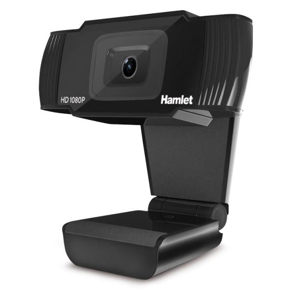 Hamlet HWCAM1080 Webcam 2MP 1920x1080 Pixel USB 2.0 Nero - Disponibile in 3-4 giorni lavorativi