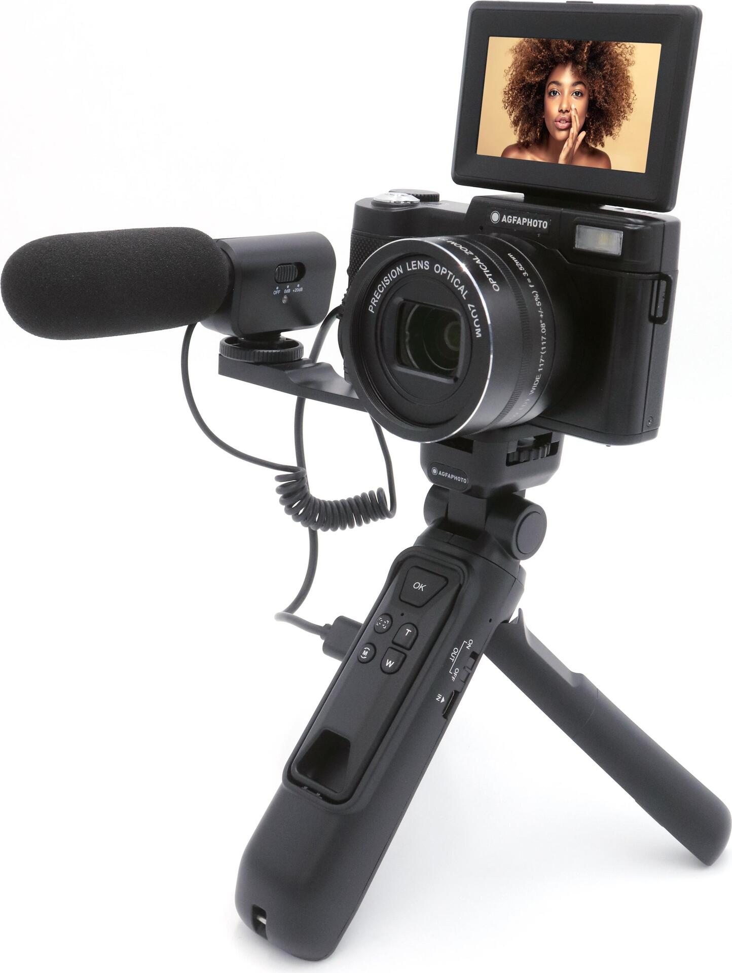 AgfaPhoto Realishot VLG-4K 24 MP CMOS Schwarz (VLG4KOPT) - Disponibile in 6-7 giorni lavorativi