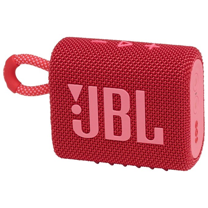 JBL GO 3 Cassa-Speaker Bluetooth  Rossa - Disponibile in 3-4 giorni lavorativi