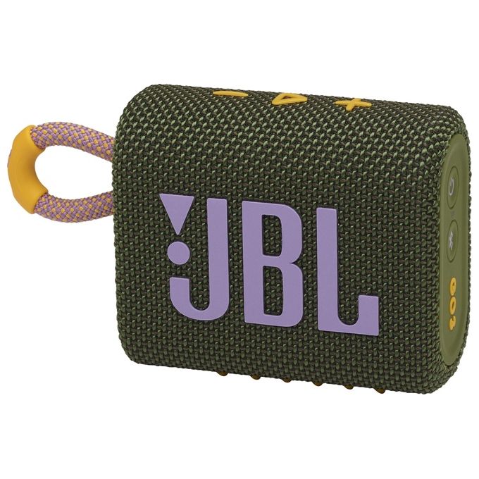 JBL GO 3 Cassa-Speaker Bluetooth  Verde Scuro - Disponibile in 3-4 giorni lavorativi