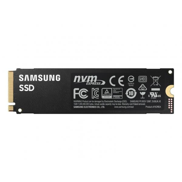SAMSUNG - SSD interno - 980 PRO - 1TB - M.2 NVMe (MZ-V8P1T0BW) - Disponibile in 3-4 giorni lavorativi
