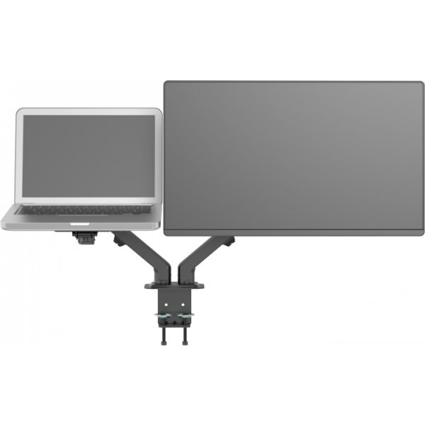 Vision VFM-DAD/4 supporto da tavolo per Tv a schermo piatto 68,6 cm (27") Bullone di ancoraggio Nero - Disponibile in 6-7 giorni lavorativi
