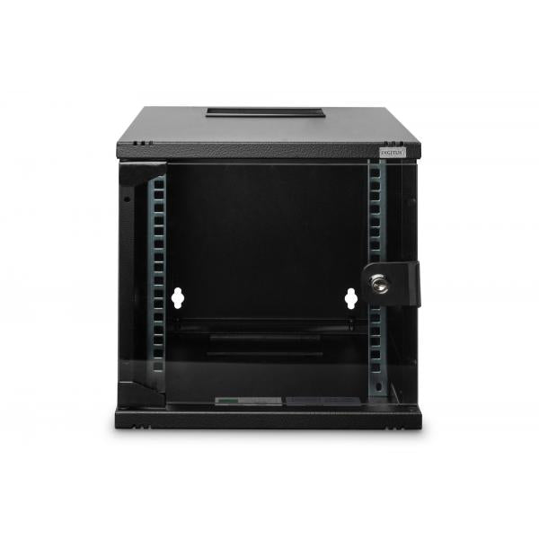 Digitus DN-10-06U-B Armadio a Muro 10'' 6U 312x300 Nero - Disponibile in 3-4 giorni lavorativi