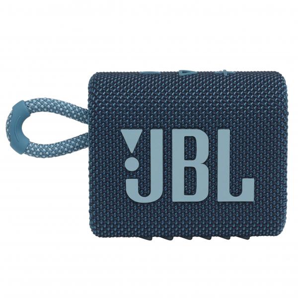 JBL GO3 Portable BT Speaker Blue - Disponibile in 2-3 giorni lavorativi