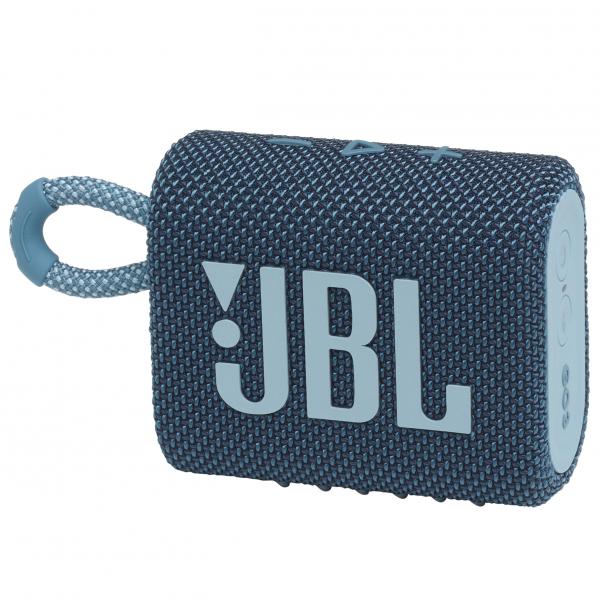 JBL GO3 Portable BT Speaker Blue - Disponibile in 2-3 giorni lavorativi