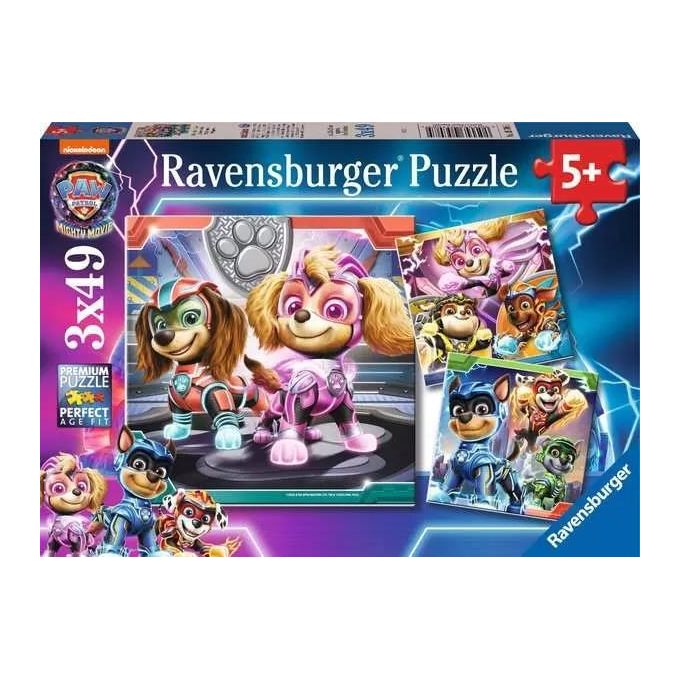 Ravensburger Puzzle Paw Patrol Movie 3x49 Pezzi - Disponibile in 3-4 giorni lavorativi