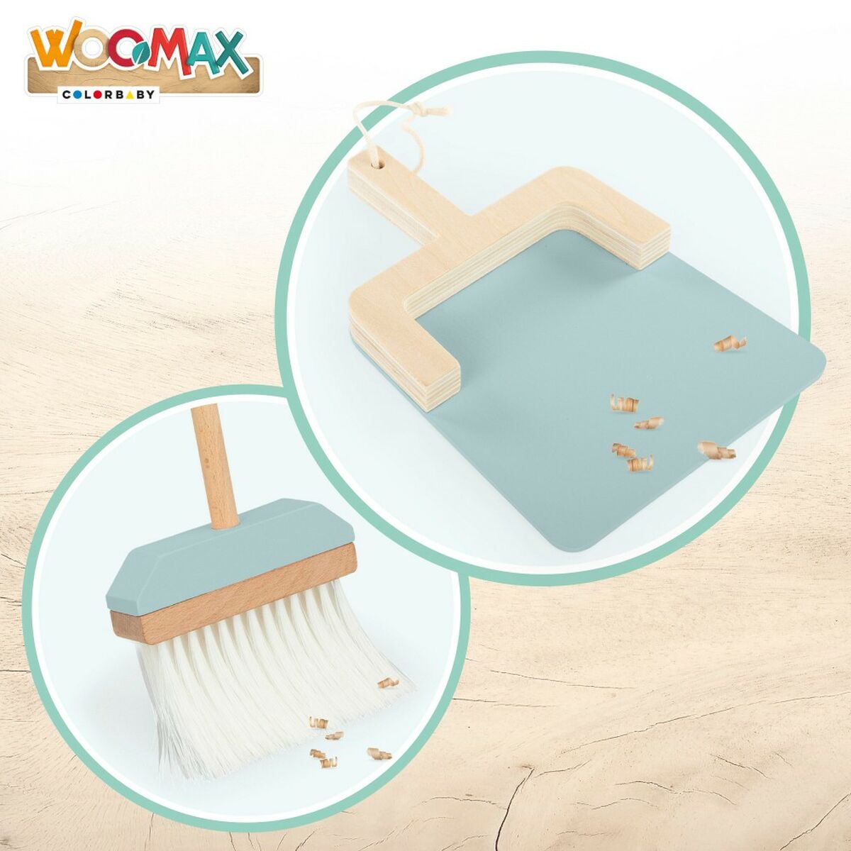 Kit per Cleaning & Storage Woomax Giocattolo 34,5 x 50 x 32,5 cm - Disponibile in 3-4 giorni lavorativi