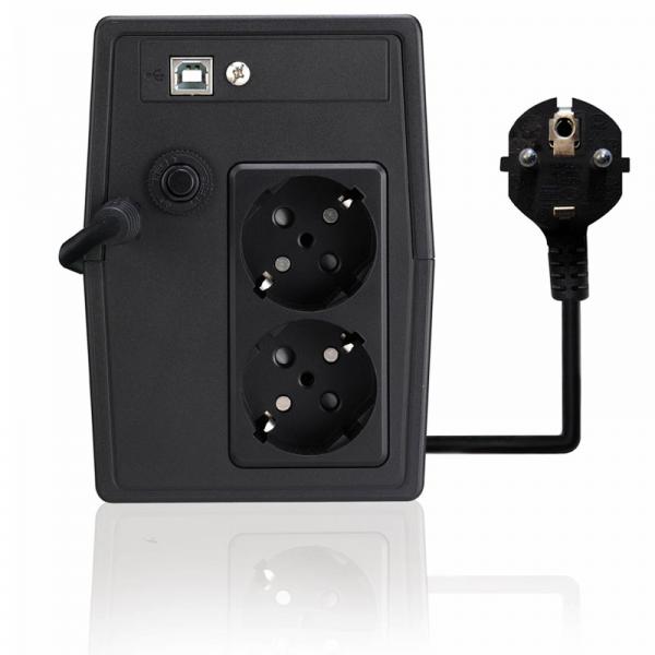 Tecnoware Era Plus 1200 Ups 1200va-840W Tecnologia Lineinteractive con Stabilizzatore Onda Pseudo Sinusoidale Schuko Usb - Disponibile in 3-4 giorni lavorativi