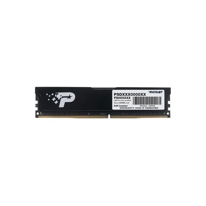 Patriot Memory Serie Signature PSD416G320081 Memoria Singola DDR4 3200 MHz PC4-25600 16Gb C22 - Disponibile in 3-4 giorni lavorativi