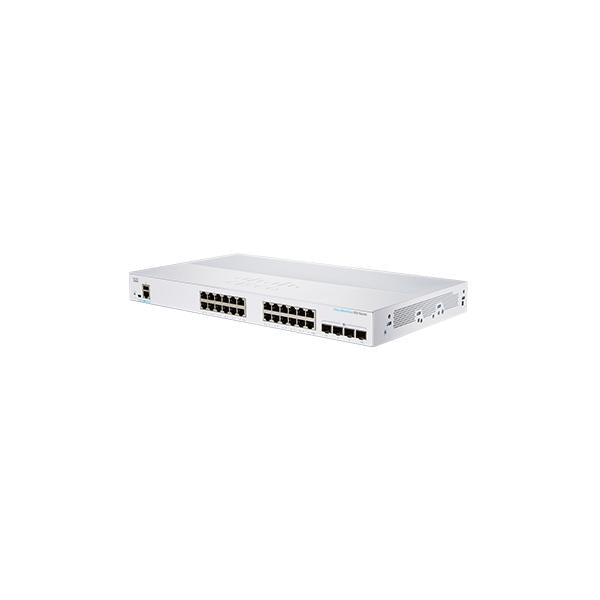 Cisco CBS350-24T-4X-EU switch di rete Gestito L2/L3 Gigabit Ethernet (10/100/1000) Argento - Disponibile in 6-7 giorni lavorativi