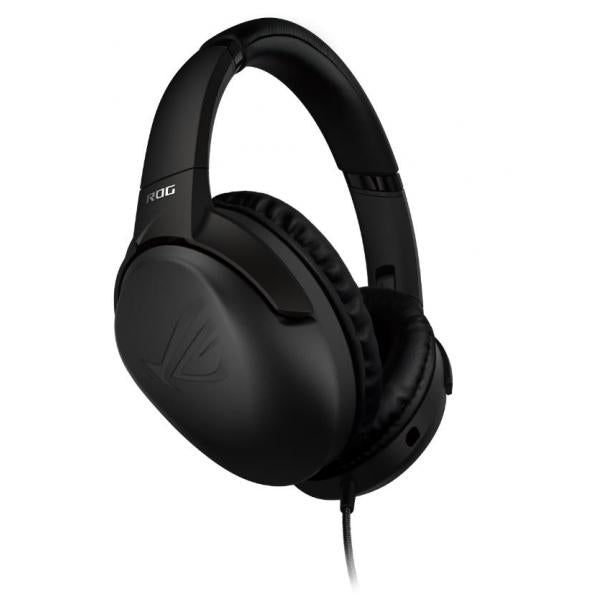 Asus ROG Strix Go Wired Gaming Headset (AI Noise-Canceling Mic, Discord Certified Mic, 40mm Drivers, Hi-Res Audio, USB-C, Lightweight, For PC, Mac, Switch, PS4, PS5 and Mobile Devices)- Black - Disponibile in 3-4 giorni lavorativi