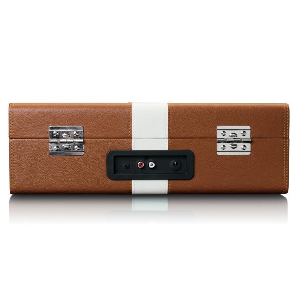 Lenco Giradischi TT120BNWH Classic Phono Design Retro' in Legno Marrone con Funzionalita' Avanzate - Disponibile in 3-4 giorni lavorativi