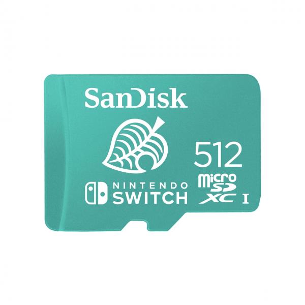 Switch Micro SDXC SanDisk 512GB for Nintendo Switch Accessori - Disponibile in 2-3 giorni lavorativi Sandisk