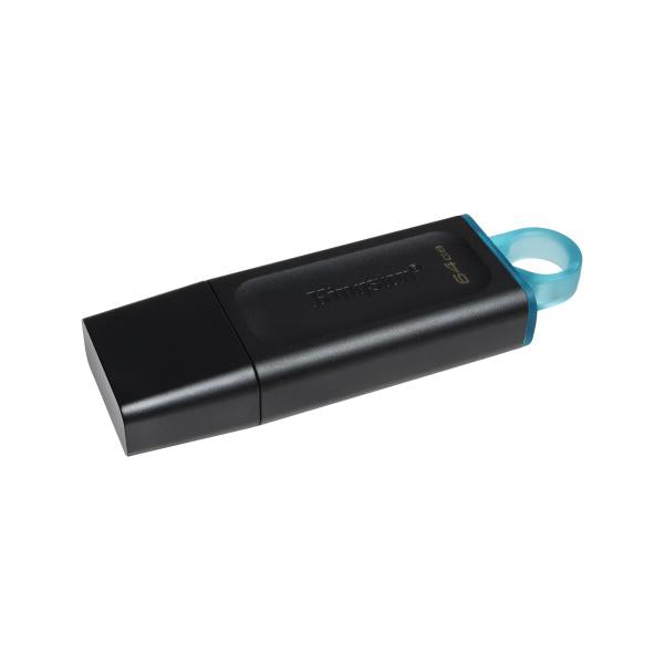 Kingston Pendrive USB-A 3.2 64GB DTX/64GB Nero/Celeste - Disponibile in 2-3 giorni lavorativi